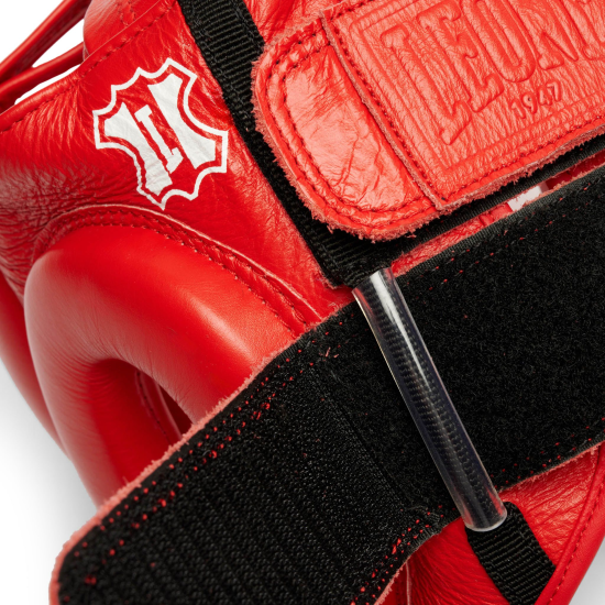 Casco de boxeo Leone 1947 "The Greatest" CS433 rojo