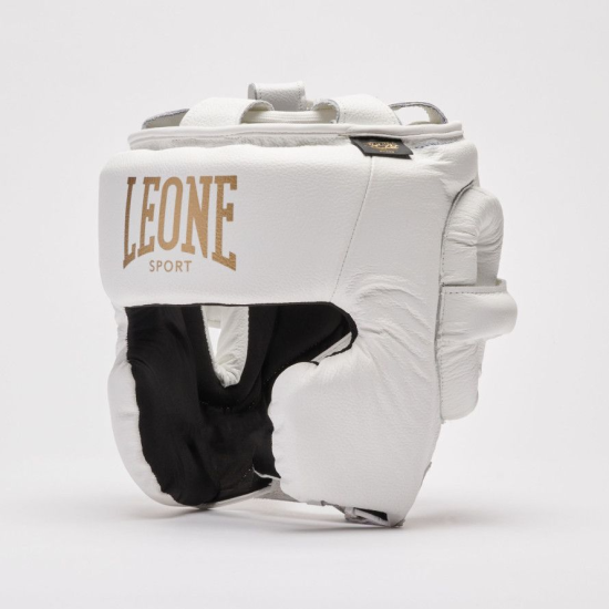 Casco de Boxeo Leone Sport "Augusto" blanco CSP02