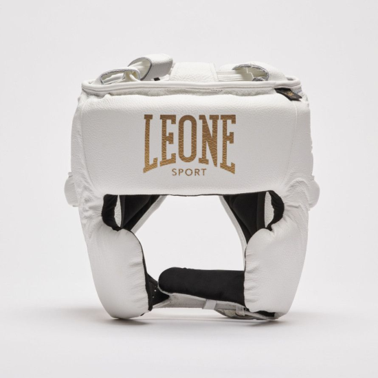 Casco de Boxeo Leone Sport "Augusto" blanco CSP02