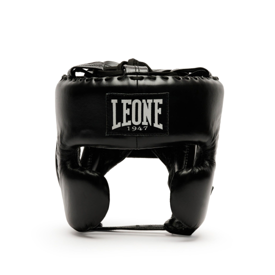Casco de pomulos profesional Leone 1947 "The Greatest" CS443 negro