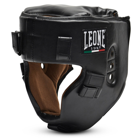 Casco para deportes de contacto con rejilla Leone 1947 "Fighter" CS424