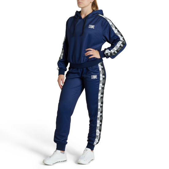 Chandal completo Leone 1947 femenino "Iconic" azul