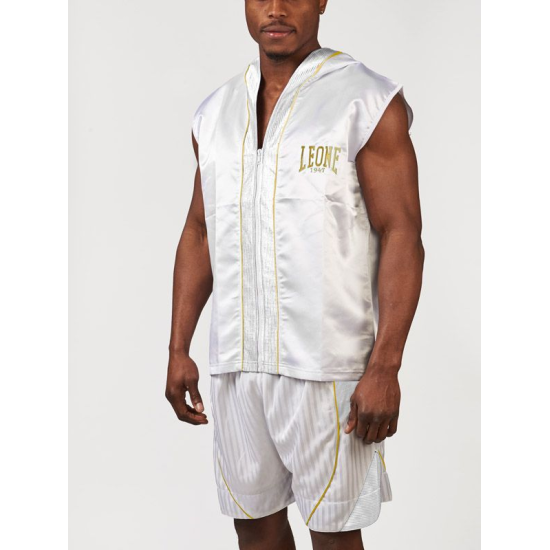 Chaqueta de boxeo Leone 1947 "Premium" blanca AB261