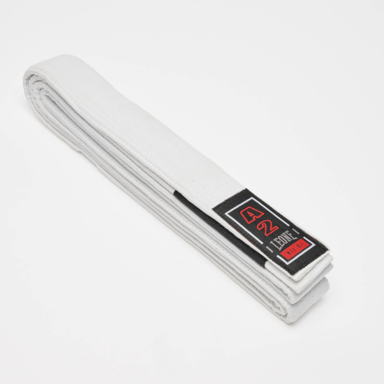 Cinturon de Brazilian Jiu Jitsu BJJ Leone 1947 blanco