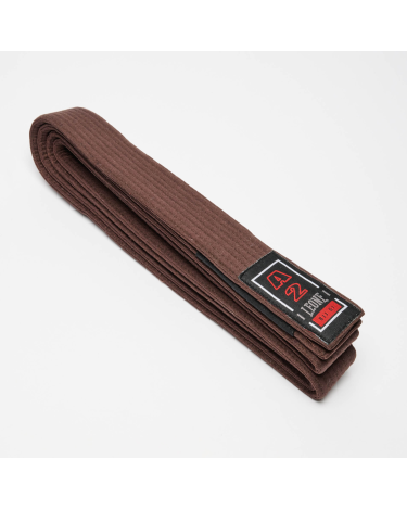 Cinturon de Brazilian Jiu Jitsu BJJ Leone 1947 marron