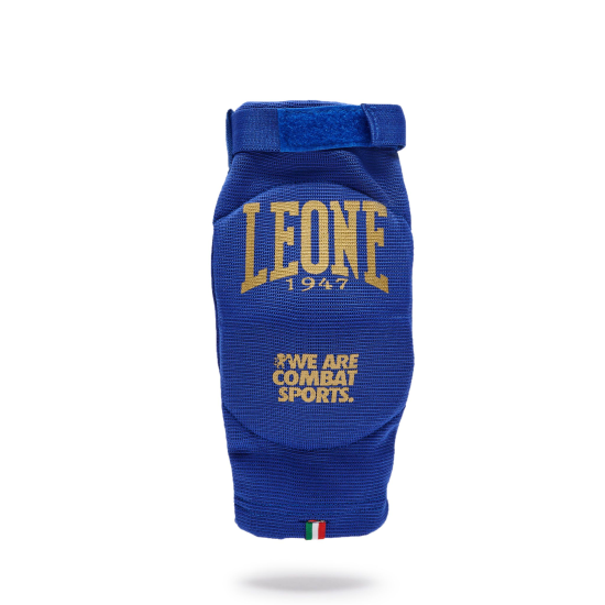Coderas para Muay Thai Leone Color Azul PR341 "DNA"