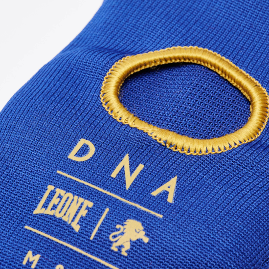Coderas para Muay Thai Leone Color Azul PR341 "DNA"