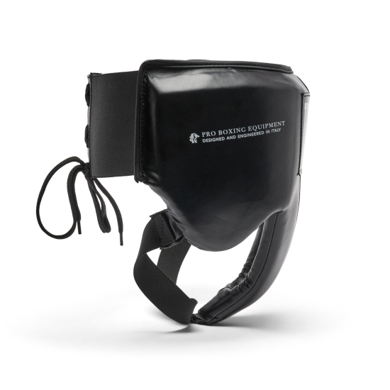 Coquilla de boxeo profesional femenina Leone 1947 "The Greatest" negra PR335W