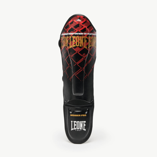 Espinilleras Leone 1947 Cage PT163 rojas