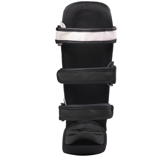 Espinilleras Leone 1947 "Shock" Color Negro PT111