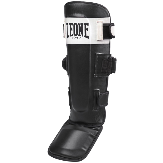 Espinilleras Leone 1947 "Shock" Color Negro PT111