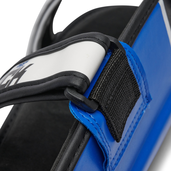 Espinilleras para deportes de contacto Leone 1947 "Shock Pro"  azul PT108