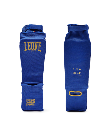 Espinilleras Tubulares Leone 1947 "DNA Basic" Color azul