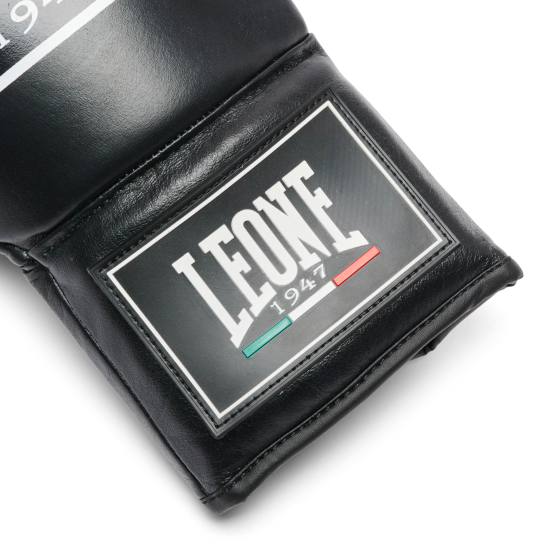 Guantes de boxeo de cuerdas Leone 1947 Shock Pro GN057L negro