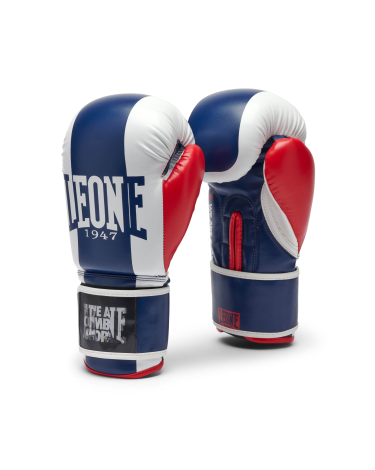 Guantes de boxeo Leone 1947 "Color Block" azul 10M