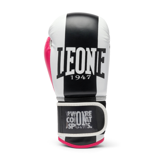Guantes de boxeo Leone 1947 "Color Block" negro 10M