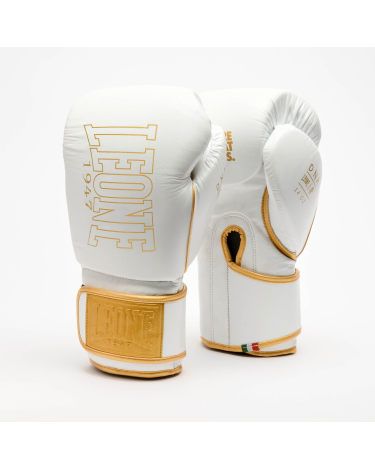 Guantes de boxeo Leone 1947 DNA Premium blanco GN002