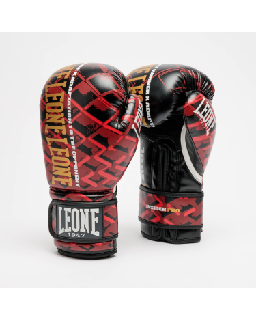 Guantes de Boxeo Leone 1947 GN005 MMA CAGE rojo