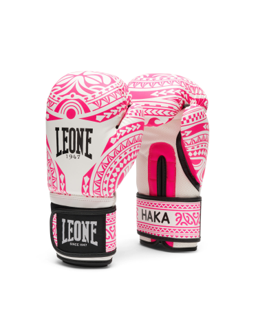 Guantes de Boxeo Leone 1947 "Haka" Color blanco GN329 Mujer