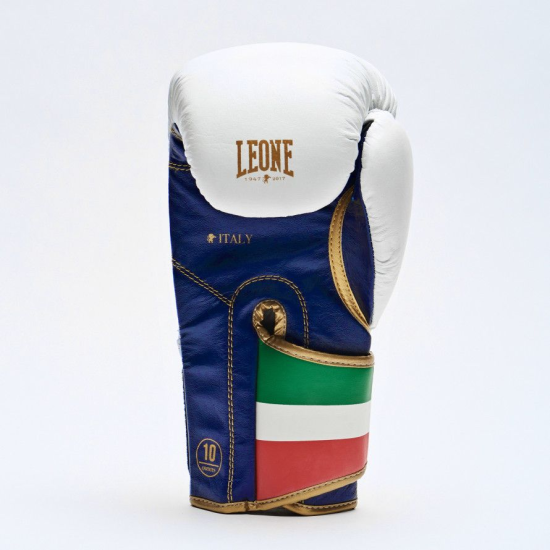 Guantes de Boxeo Leone 1947 "Italy 47" Color Blanco GN039