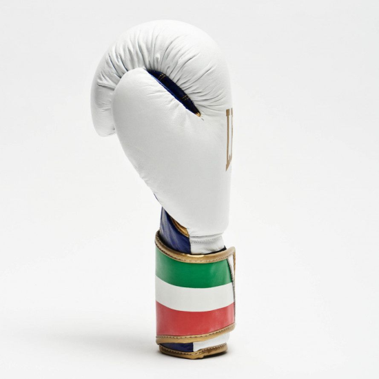 Guantes de Boxeo Leone 1947 "Italy 47" Color Blanco GN039