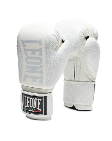 Guantes de Boxeo Leone 1947 "Maori" Color Blanco GN070
