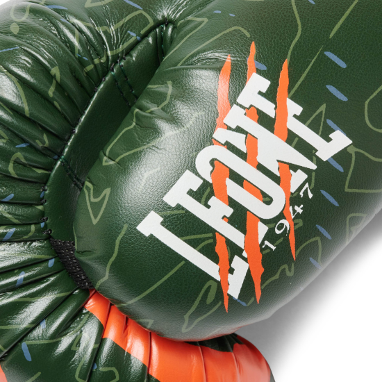 Guantes de boxeo Leone 1947 "Primal Instinct" GN004 verde