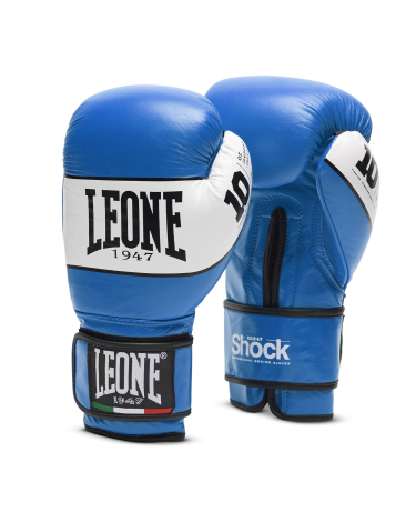 Guantes de Boxeo Leone 1947 "Shock" Color Azul GN047