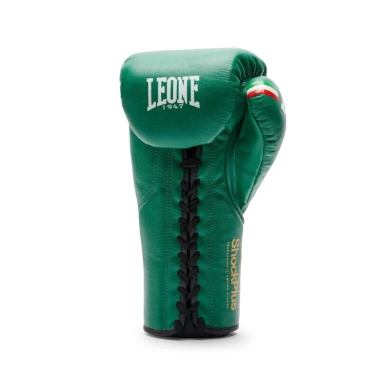 Guantes de Boxeo Leone 1947 "Shock Plus" Color verde GN102L