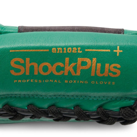 Guantes de Boxeo Leone 1947 "Shock Plus" Color verde GN102L