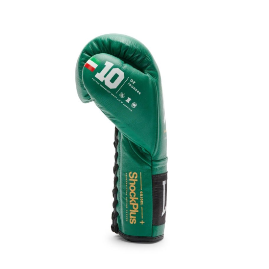 Guantes de Boxeo Leone 1947 "Shock Plus" Color verde GN102L