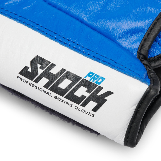 Guantes de boxeo Leone 1947 Shock Pro GN057 azul