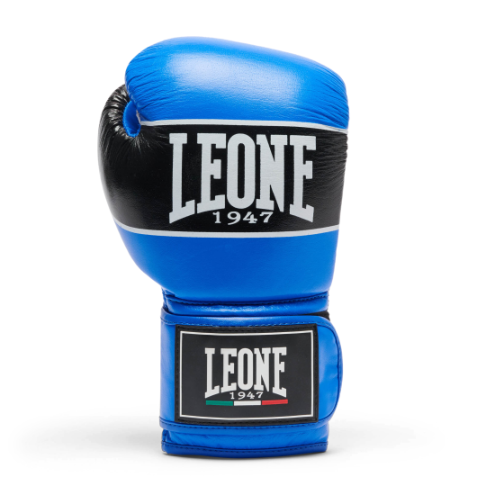 Guantes de boxeo Leone 1947 Shock Pro GN057 azul