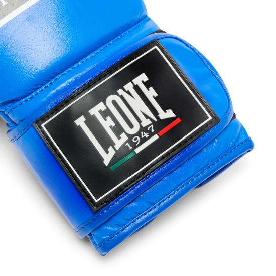 Guantes de boxeo Leone 1947 Shock Pro GN057 azul