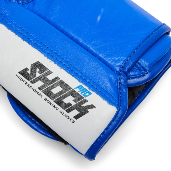 Guantes de boxeo Leone 1947 Shock Pro GN057 azul