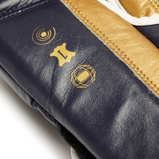 Guantes de Boxeo Leone 1947 "Shock X" Color azul GN047X  edicion limitada