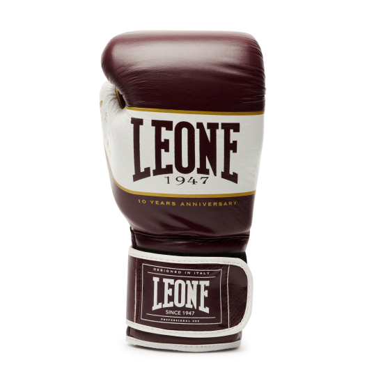 Guantes de Boxeo Leone 1947 "Shock X" Color Burdeos GN047X  edicion limitada
