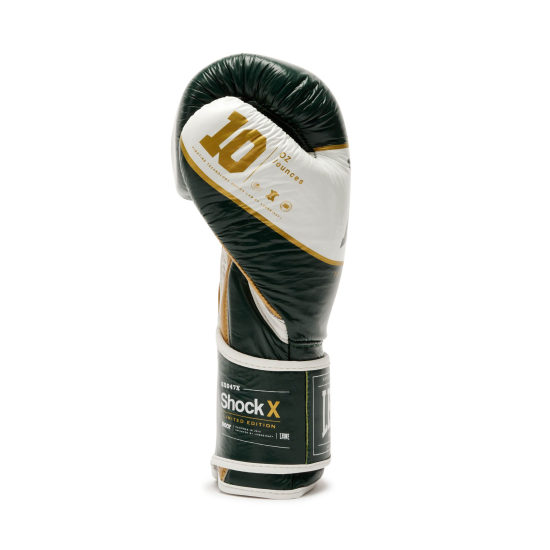 Guantes de Boxeo Leone 1947 "Shock X" Color Verde GN047X  edicion limitada