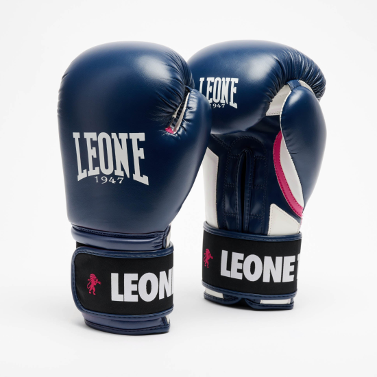 Guantes de boxeo Leone 1947 Stripe 47 GN209 azul