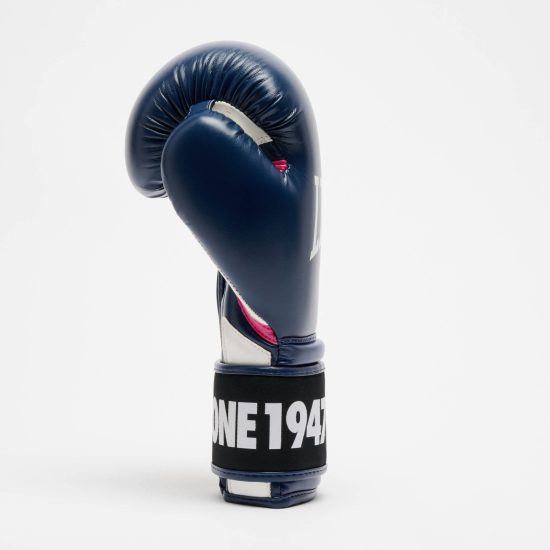 Guantes de boxeo Leone 1947 Stripe 47 GN209 azul