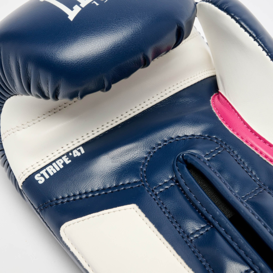 Guantes de boxeo Leone 1947 Stripe 47 GN209 azul