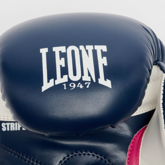 Guantes de boxeo Leone 1947 Stripe 47 GN209 azul