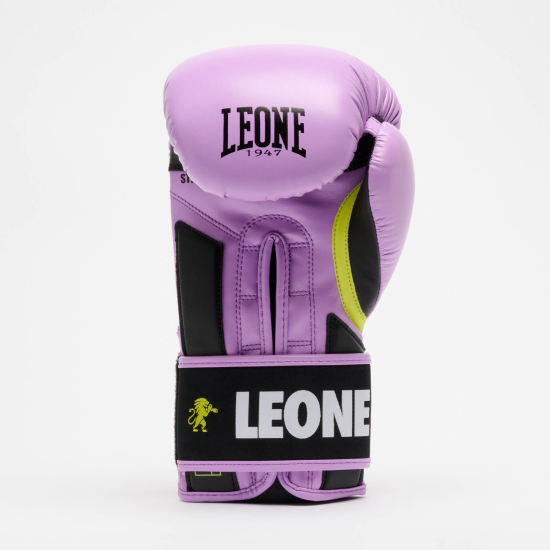 Guantes de boxeo Leone 1947 Stripe 47 GN209 Violeta 10/M