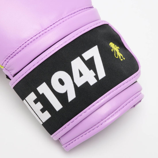 Guantes de boxeo Leone 1947 Stripe 47 GN209 Violeta 10/M