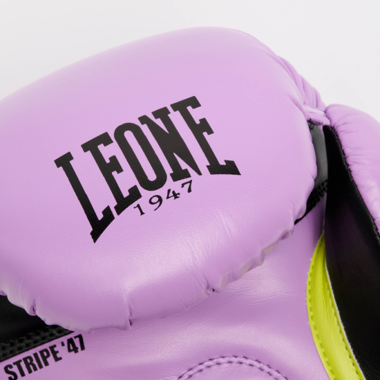 Guantes de boxeo Leone 1947 Stripe 47 GN209 Violeta