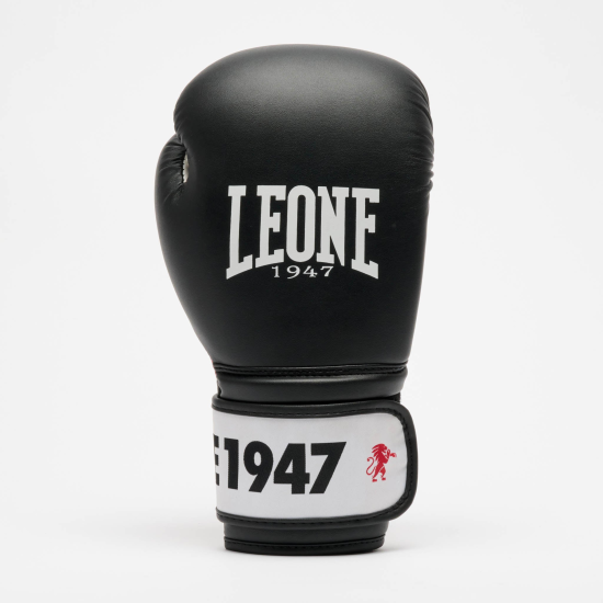 Guantes de boxeo Leone 1947 Stripe 47 GN209 negro