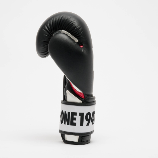 Guantes de boxeo Leone 1947 Stripe 47 GN209 negro