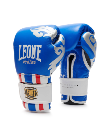 Guantes de Boxeo Leone 1947 "Thai Style" GN114 azul