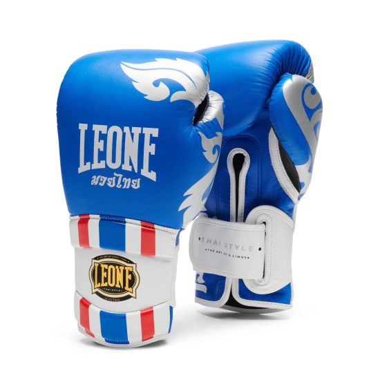 Guantes de Boxeo Leone 1947 "Thai Style" GN114 azul