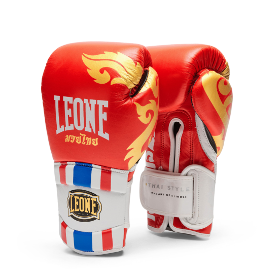 Guantes de Boxeo Leone 1947 "Thai Style" GN114 Rojo